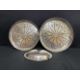 WHITE STAR LINE: Elkington plate asparagus drainers x 2. 8½ins. and 7½ins. Plus a tureen lid. (3) - Image 1 of 2