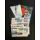 COLLECTION OF CUNARD QUEEN ELIZABETH II COMMEMORATIVE COVERS AND STAMPS: Three stamp packs and seven - Image 1 of 2