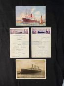 POSTCARDS: Collection of approximately seventy two original White Star Line and other postcards to