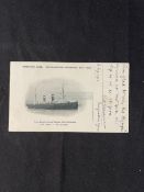 R.M.S. OLYMPIC: Unusual St. Paul/St. Louis postcard, postally used September 6th 1912 