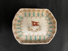 WHITE STAR LINE: First-Class Wisteria butter dish 6/1913. 3½ins.