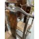 China/Far East: 19th/20th cent. Hardwood yoke back carver chairs with rattan seats. (2) - Image 2 of 3