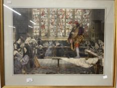 Frank Cadogan Cowper (1877-1958) etching, print - multiple. Published in 1908 by the Fine Art