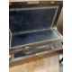 19th cent. Mahogany writing slope, inset brass plaque and fitted interior. 19ins. x 8ins. x 10ins. - Image 2 of 2