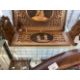 Desk furniture, Sorrento Ware fretwork inlaid book slide, free standing letter rack, plus blotter or - Image 2 of 3