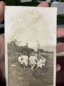 Postcards & Photographs: Box of loose photographs and postcards including WWI, nautical,