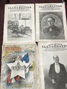 America: 24 Frank Leslie's Illustrated Newspaper, large size, 1890-91, with covers (3), probably