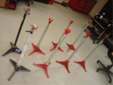 Adjustable Height Rod Stands