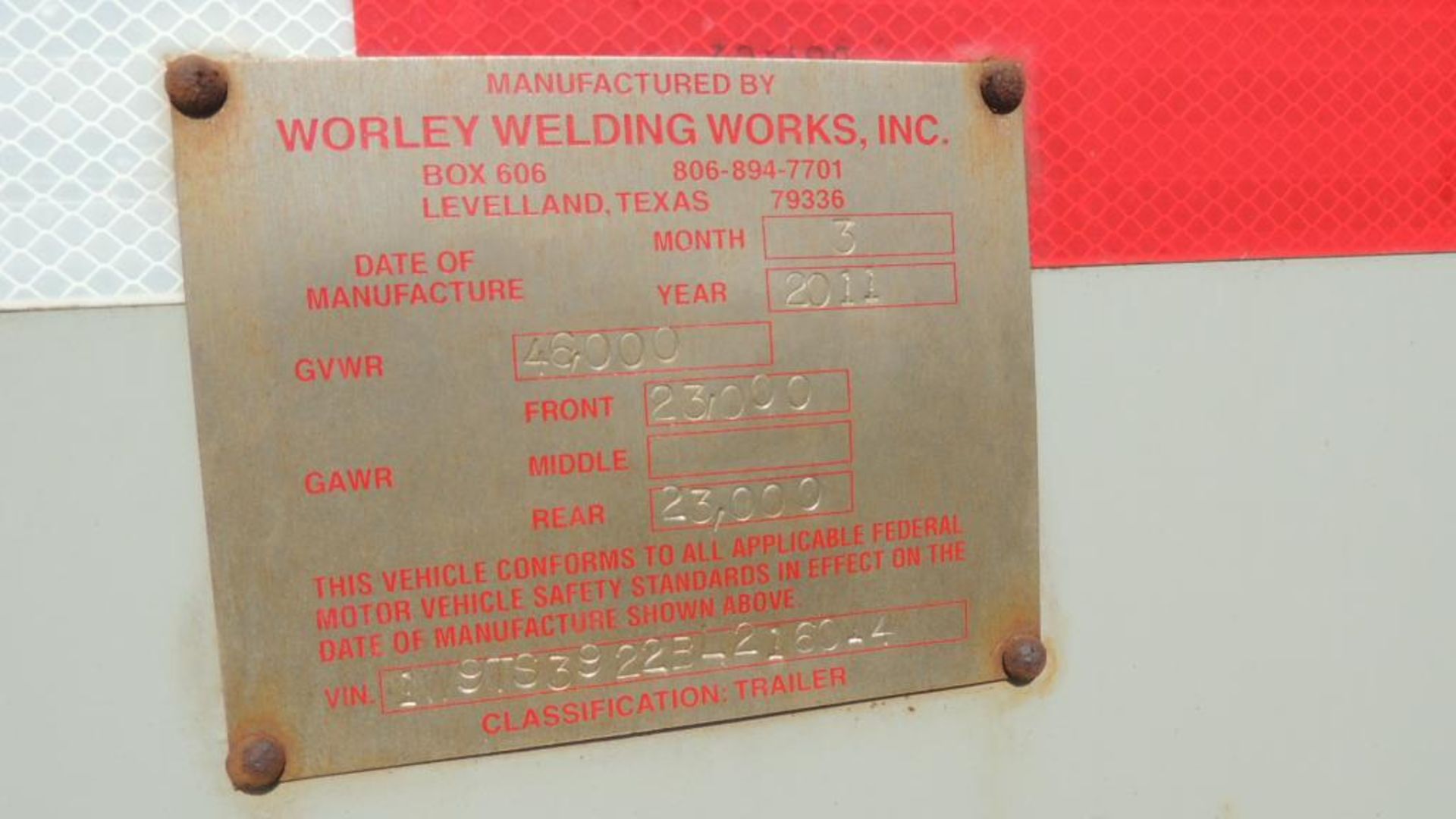 Worley Welding Works Tanker - Image 11 of 11