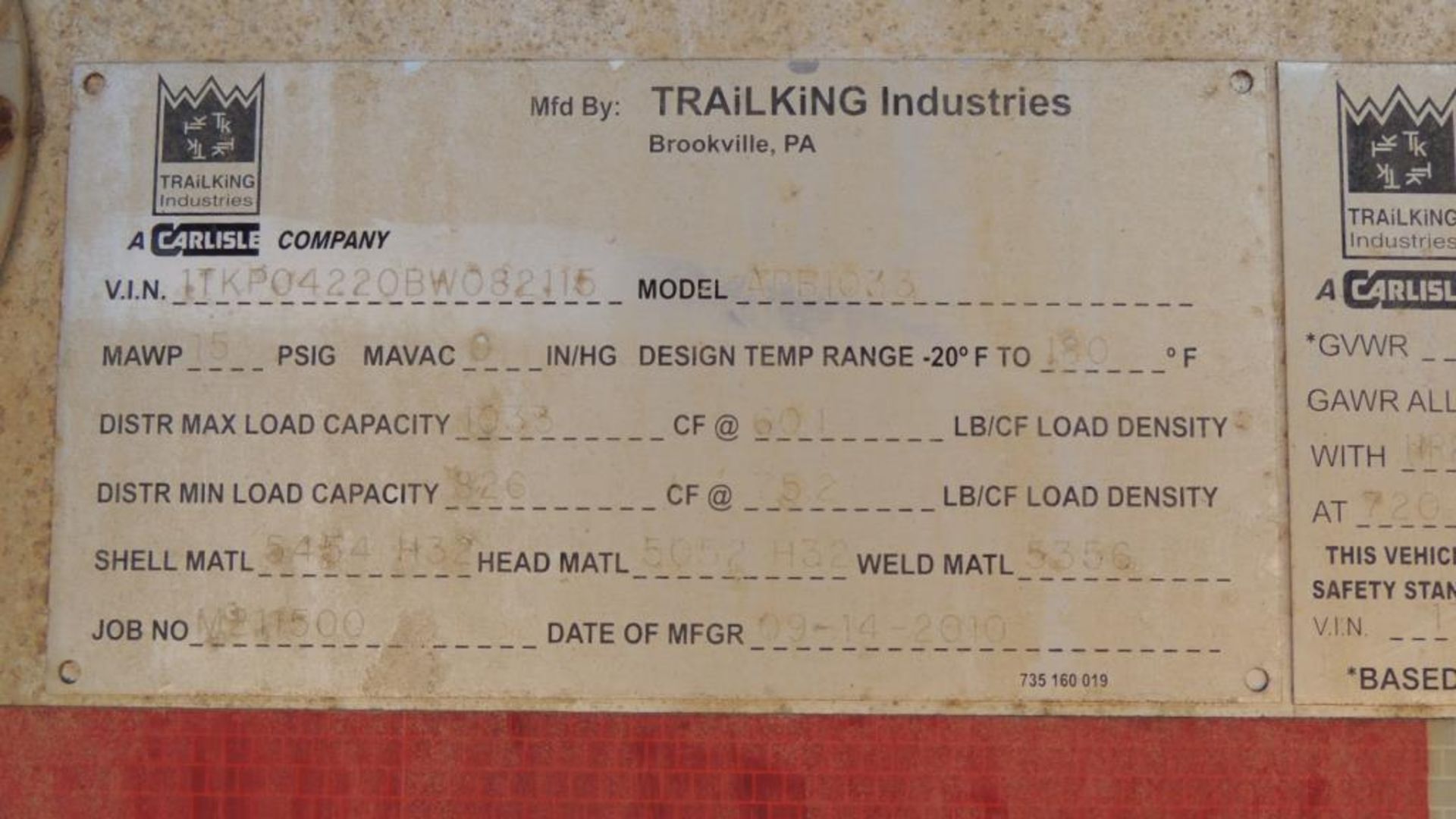 Trail King Tanker - Image 7 of 7