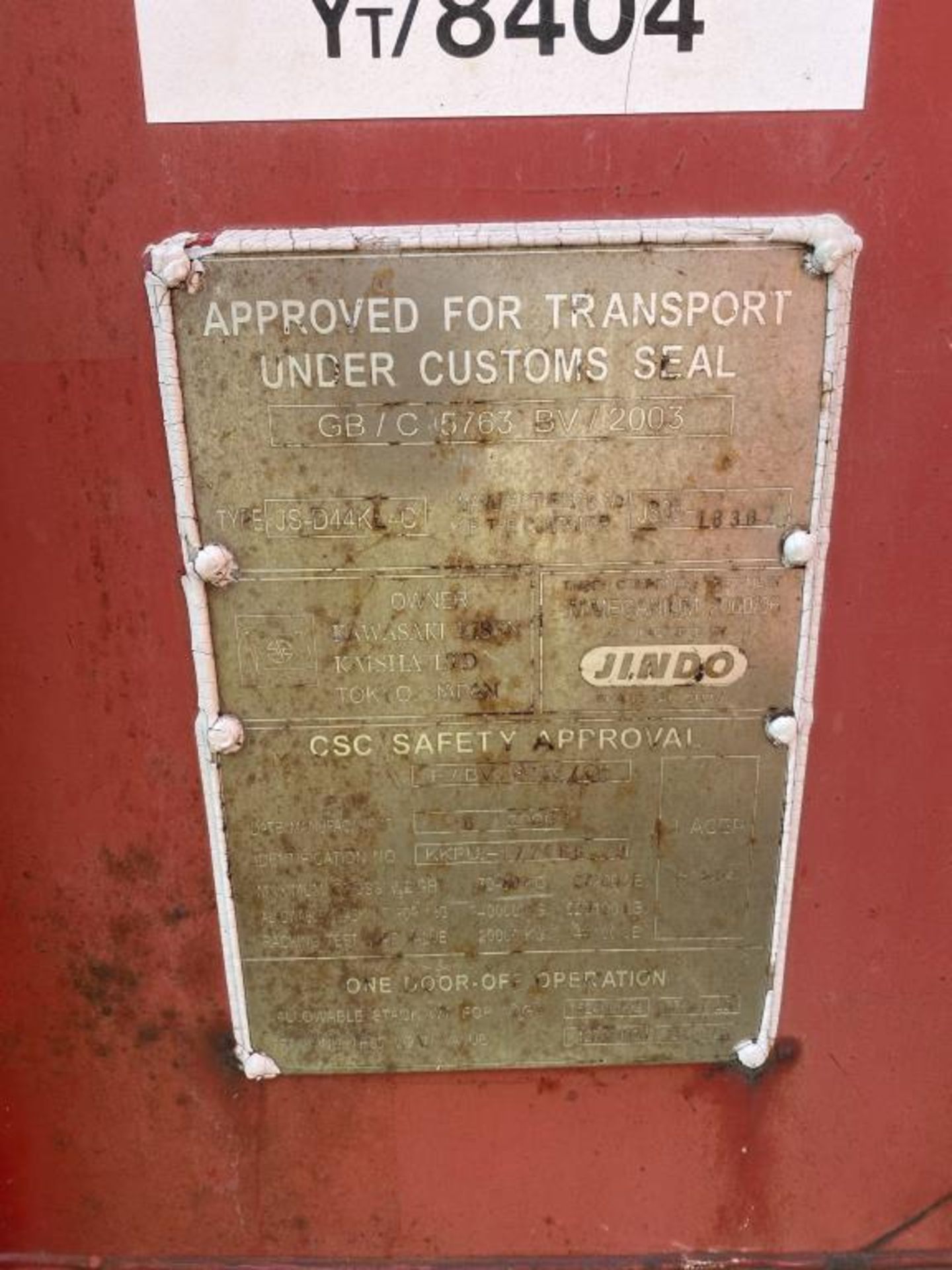 40' Shipping Container - Image 3 of 3