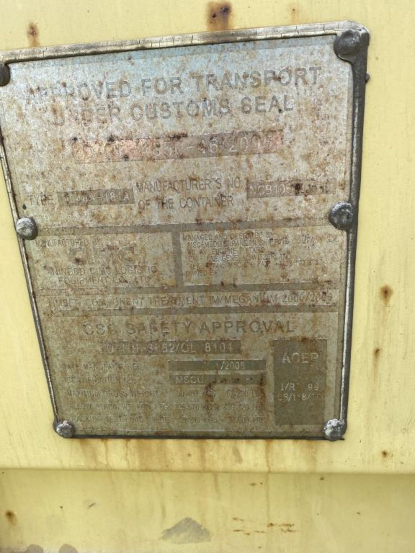 40' Shipping Container - Image 3 of 3