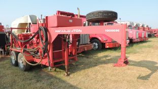 Halliburton Trailer, INVERTED KINGPIN