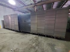 Perforated Aluminum Tray Stacks