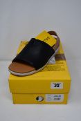 One as new Strive Mara black sandals size UK 5.