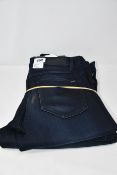 One as new G Raw slim jeans (Colour: dark aged. Size 33/32. Model: 3301. Some marks on the back