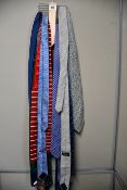 A large quantity of pre-owned ties from different brands such as Olimpo, Soloio, Dr Mutton and