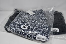 One as new French Connection Colet Wrap Tuxedo Dress size 6. One as new French Connection Vasha