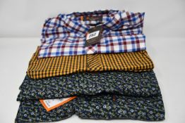 One men's as new Ben Sherman Short Sleeve Gingham shirt size S. One men's as new Ben Sherman Short