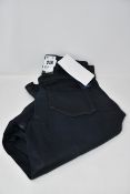 One as new G Raw knee zip high skinny jeans (Colour: worn in tidal cobler. Size 27/32. Model:
