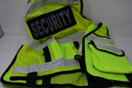 Three as new Rac3Shop Hi Vis Tactical Security Vest (Vest-002).