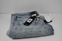 One as new G Raw Revend Skinny jeans size 31/32 (Colour: sun faded quartz).