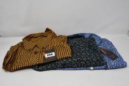 One men's as new Ben Sherman Short Sleeve Gingham shirt size XL. One men's as new Ben Sherman