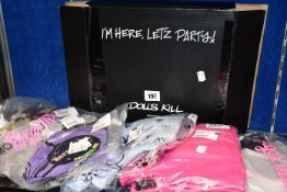 One as new Sugar Thrillz Midnight Love Bite Vinyl Bra size S. One as new Sugar Thrillz Midnight Love