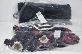 One as new French Connection Liliana Cupro Jersey V Neck Midi Dress size 10 (71NXI). One as new