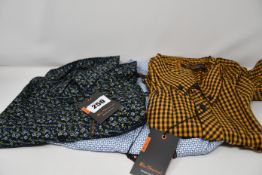 One men's as new Ben Sherman Script Long Sleeve Multi Colour Floral shirt size L. One men's as new