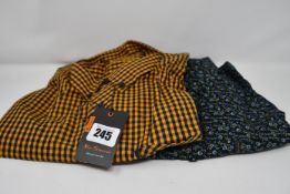 One men's as new Ben Sherman Script Long Sleeve Multi Colour Floral shirt size XL. One men's as