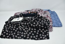 One men's as new Ben Sherman Short Sleeve Scratch print shirt size M. One men's as new Ben Sherman