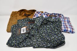 One men's as new Ben Sherman Short Sleeve Gingham shirt size M. One men's as new Ben Sherman