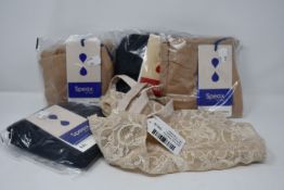 Two as new Speax by Thinx absorbent underwear for bladder leak protection (Colour: nude. Size: 5XL).