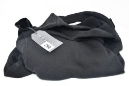 One as new Les Tien black unisex jumper (Size unknown).