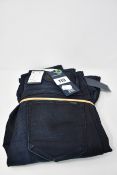 One as new G Raw High waist women skinny jeans (Colour: dark aged. Size 23/32. Model: 3301). Two