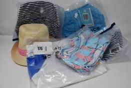 One women's as new Snapper Rock Waiheke Stripe Triangle Bikini Top size L. One women's as new