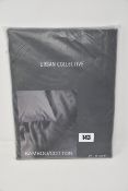 One as new Urban Collective bamboo/cotton grey duvet cover size 200 x 200 cm (10070101).