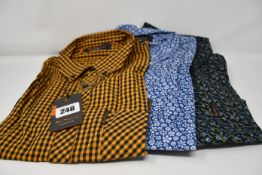 One men's as new Ben Sherman Short Sleeve Gingham shirt size L. One men's as new Ben Sherman Short