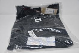 One as new Gudrun Sjoden Knitted charcoal grey tunic in organic linen size M.