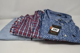 One men's as new Ben Sherman Short Sleeve Floral Print shirt size 3XL. One men's as new Ben