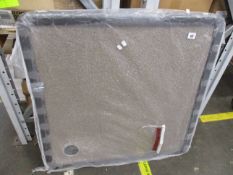 One as new shower tray (900 x 900mm, SKIN010).
