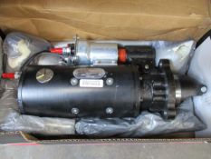 One boxed as new Delco Remy 50 MT truck Motor (24V).
