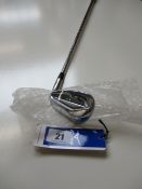 One as new Mizuno JPX921 Forged Iron Gap Wedge golf club.