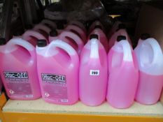 Twelve MUC-OFF Fastaction cleaner for bikes (12 x 5ltr).