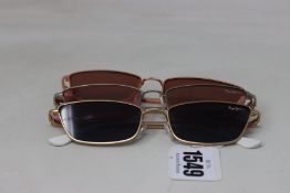 Three pairs of as new Pepe Jeans Zoey sunglasses (No cases).