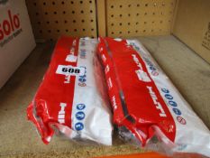 Two as new Hilti HIT-HY 200-A resin injectable mortar (Size: 330ml).