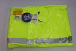 An as new FR Dritex S43Q Saturn fluorescent coat (XL -RRP $283).