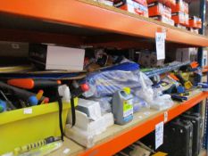 A large quantity of mainly as new hand tools and related items to include a boxed as new