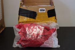 Ten Dark Rose Bloom for Him sexy lingerie. Colours: red, black and white.